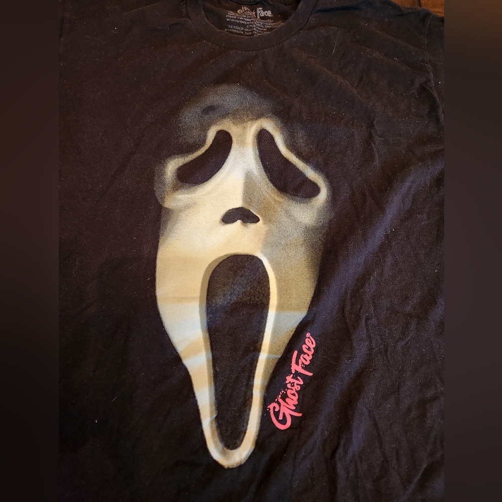 Ghost Face Graphic Tee Men's Large